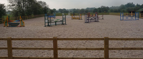 Lumb Brook Livery Yard jumps